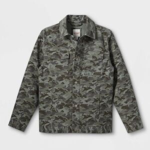 Cat & Jack Boys Camo Jacket